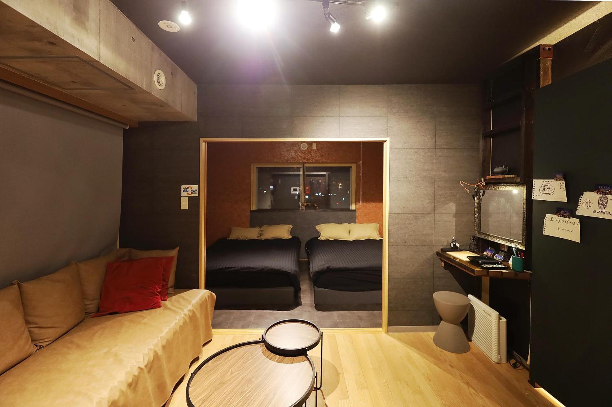 Biosvilla522-Sapporo Susukino Night- 1Room W-Beds2&S-Beds2 6Persons Extérieur photo