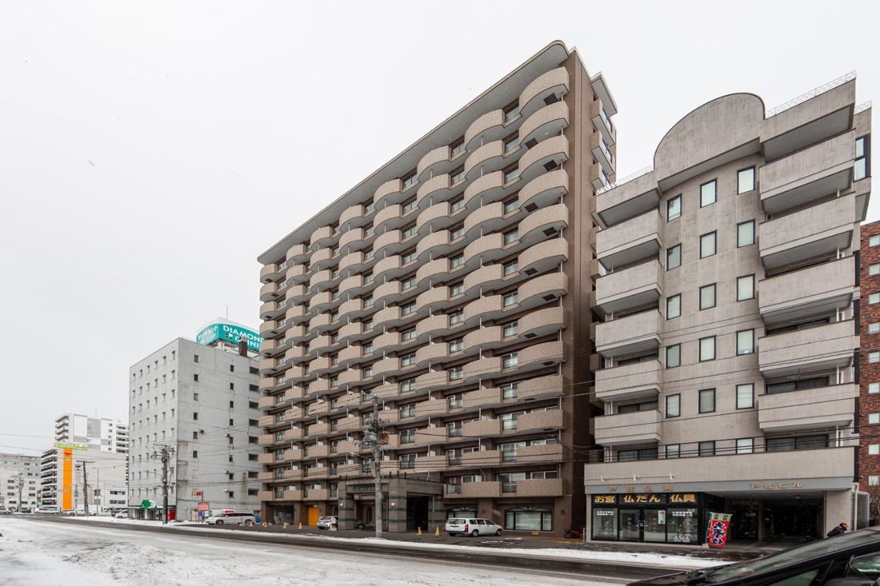 Biosvilla522-Sapporo Susukino Night- 1Room W-Beds2&S-Beds2 6Persons Extérieur photo